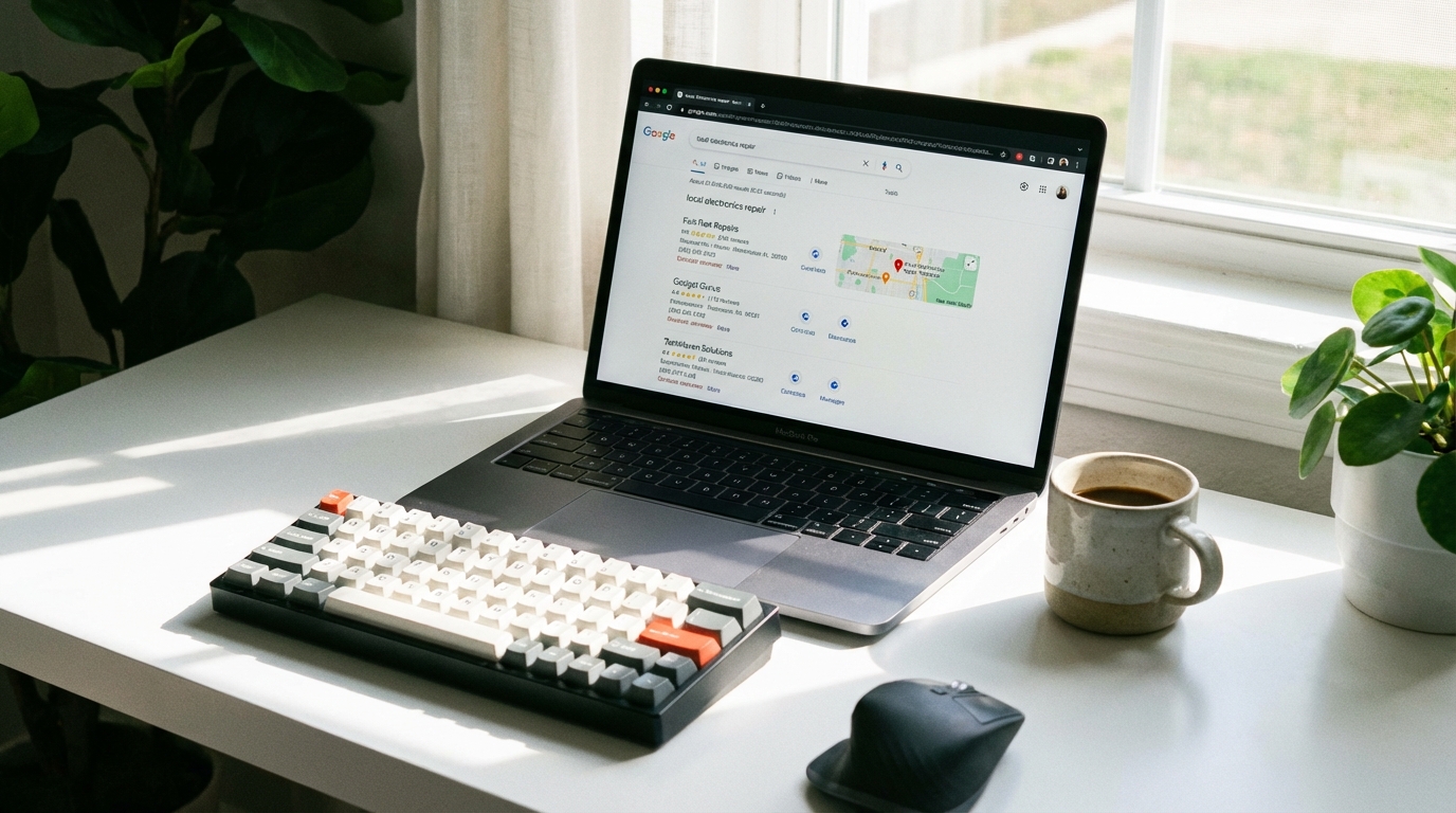 Vindbaarheid van je reparatiebedrijf in Google verbeteren