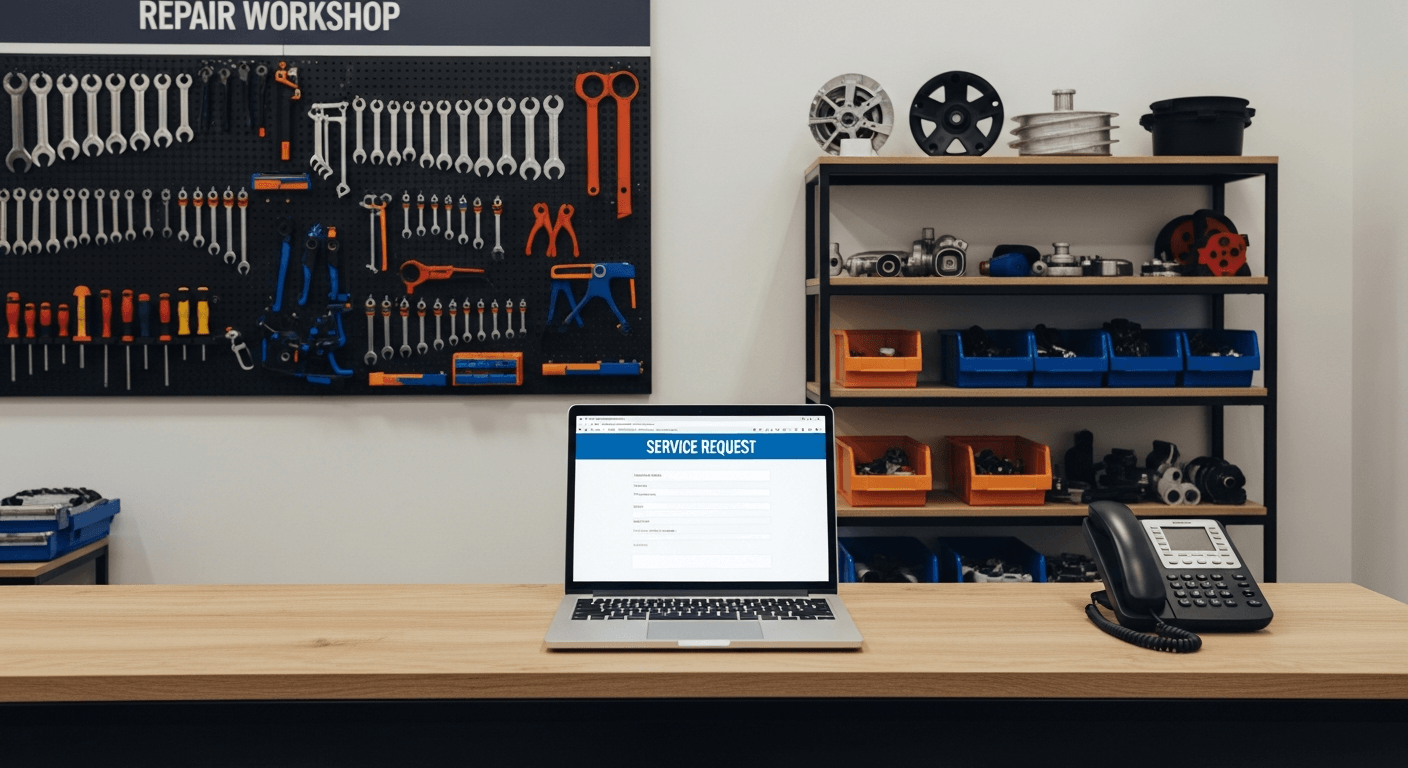 Je reparatiewebsite omzetten in een aanvraagmachine
