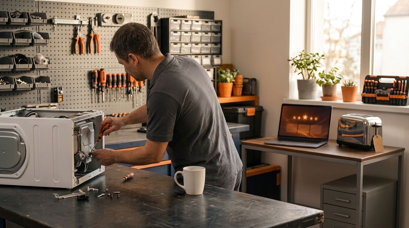 Review-respons automatiseren voor reparatiebedrijven