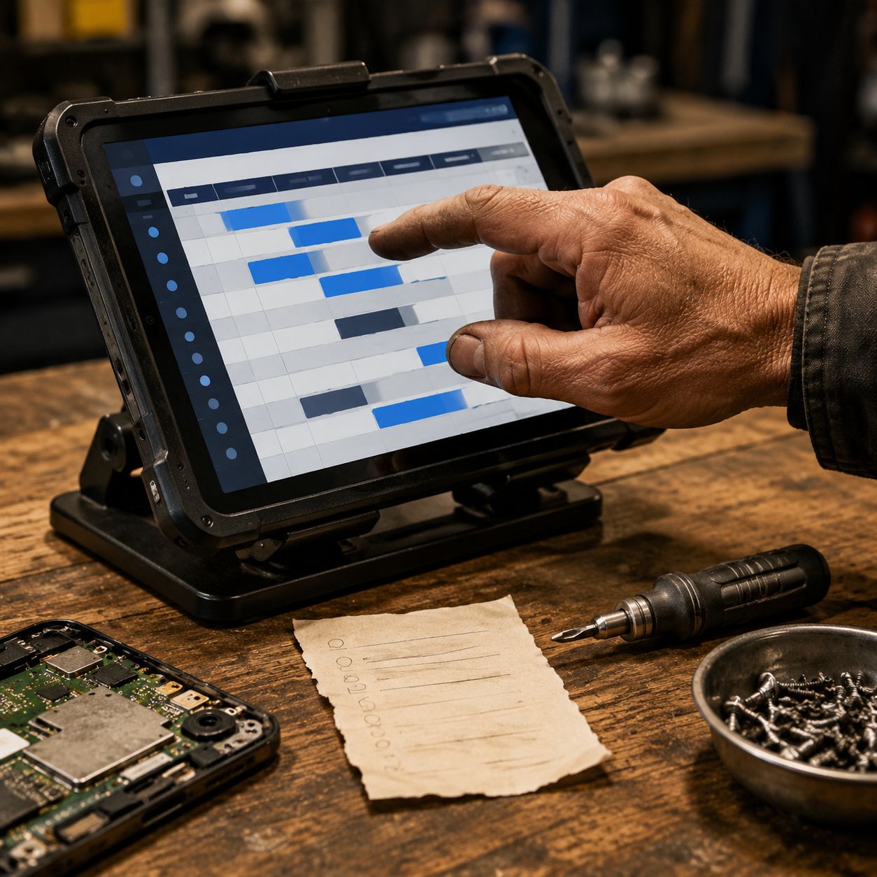 Werkplaats-software reparatiebedrijf: 5 systemen vergeleken
