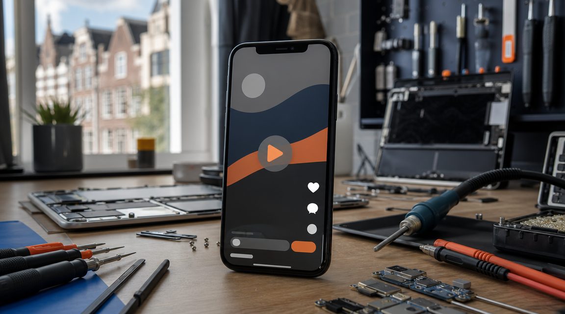 Instagram Reel voor reparateur