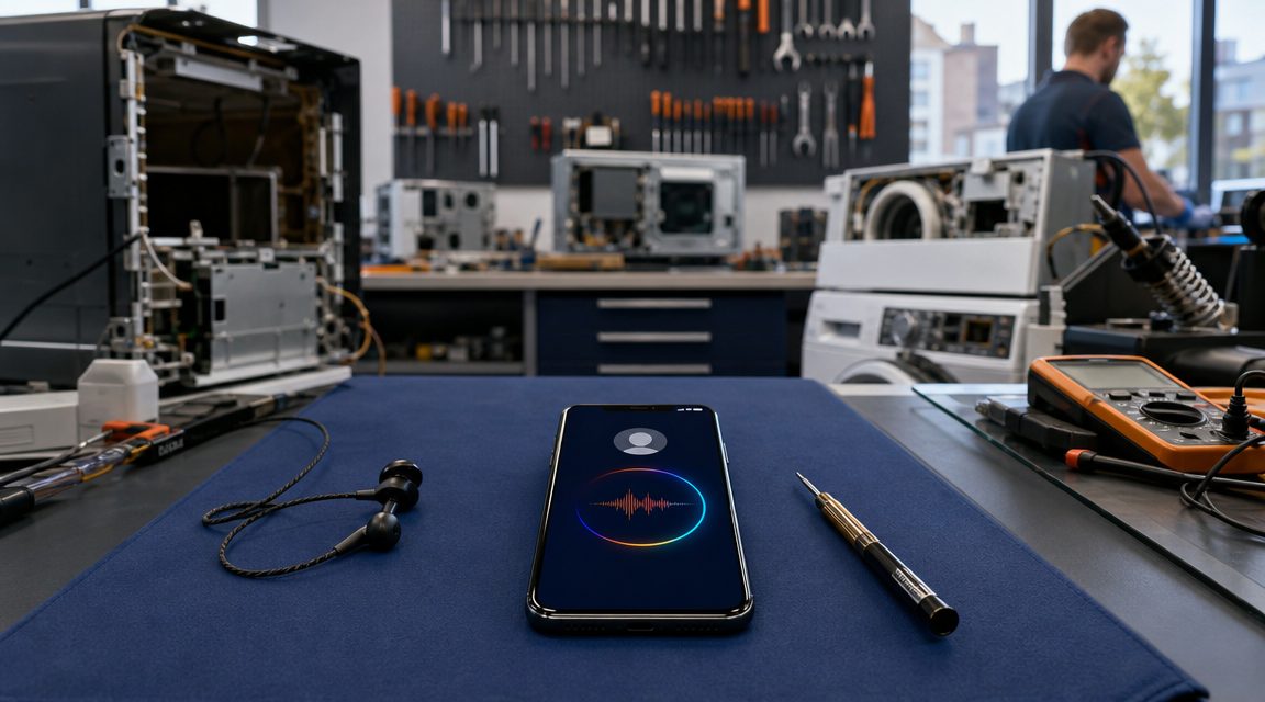 Voice AI telefonist voor reparateurs — automatische oproep-beantwoording